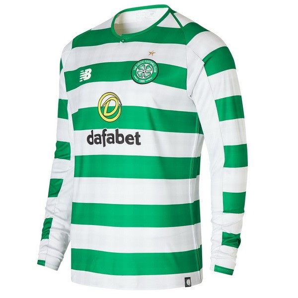 Camiseta Celtic Primera ML 2018-2019 Verde